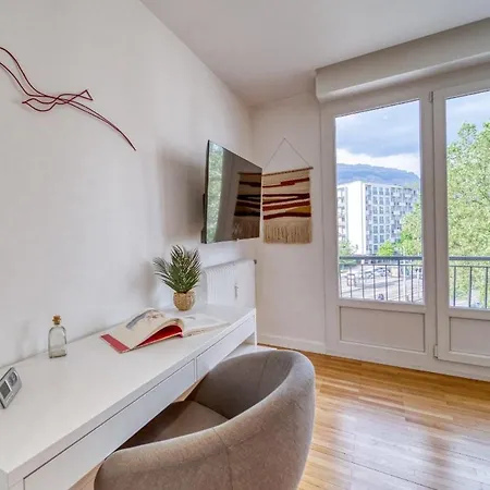 Appartement Le Joli Stade, Avec Magnifique Vue, Grenoble, Rhone Alpes